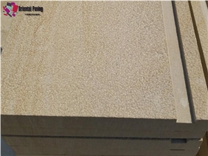 Cheap Veined Yellow Wooden Sandstone Slabs & Tiles, China Yellow Sandstone Slabs & Tiles