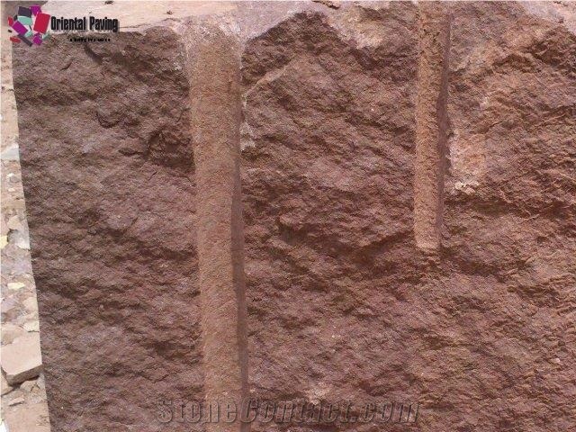 China Red Sandstone Blocks,Red Sandstone Blocks, Sandstone for Building,Red Sandstone Landscaping Stone
