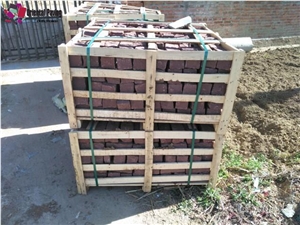 China Red Sandstone,Red Cube Stone,Sandstone Pavers,Landscaping Stone