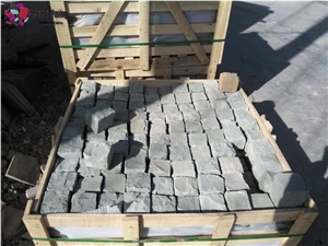 Grey Sandstone Cube Stone,Grey Paving Sets,Grey Sandstone Cobble Stone