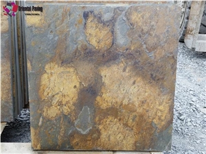 Rusty Slate Stone, Landscaping Paving Slate, Landscaping Stone, Slate Tiles, Slate Stone