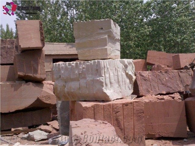 Sandstone Blocks, Natural Blocks, Landscaping Stone