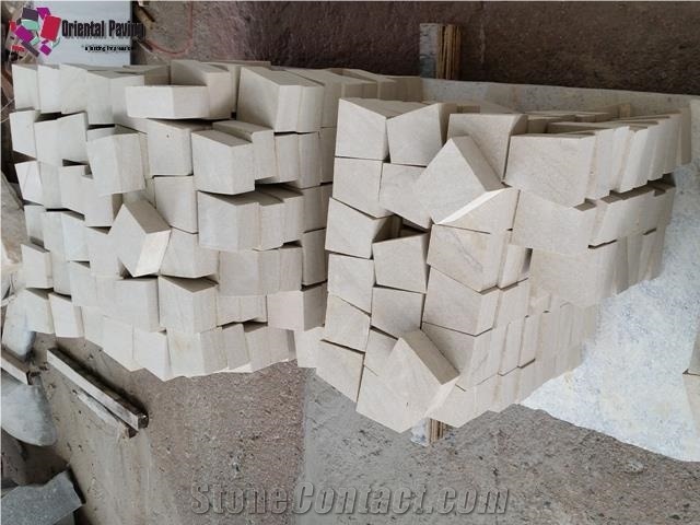Yellow Sandstone,Cube,Paving Sets,Landscaping Stone,Pavers