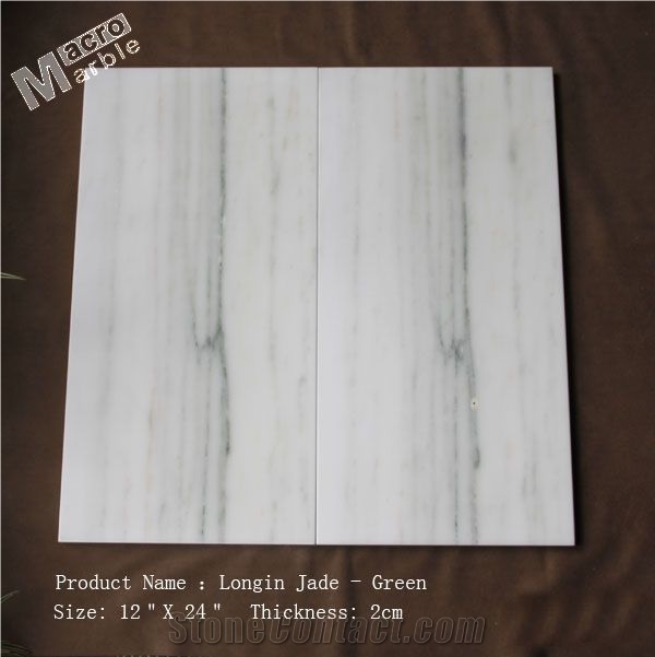 White Marble - Lonjin Jade Slabs & Tiles, China White Marble
