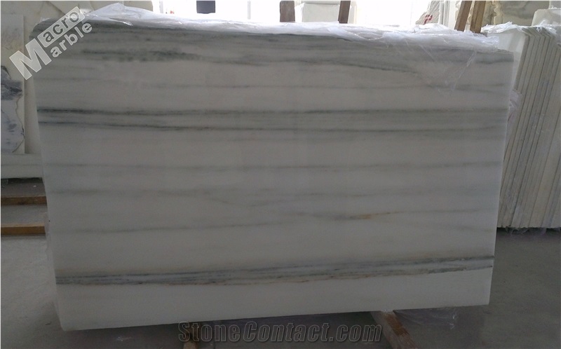 White Marble - Lonjin Jade Slabs & Tiles, China White Marble