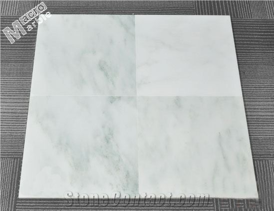 White Marble - Maya Green Slabs & Tiles, China White Marble