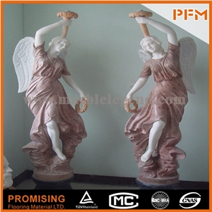 Blended Marble Sculptured Statue /Western/European Customized Figure Human/Animal/ Hand Carving/For Outdoor/Garden