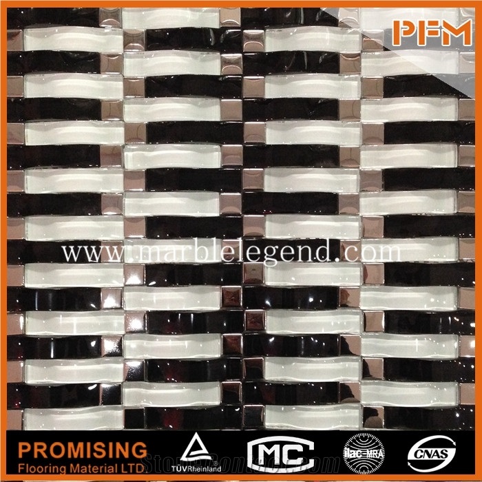 Factory with Competitive Price Glass Mosaic Tile,High Quality Crystal Glass Mosaic Tile China Price,