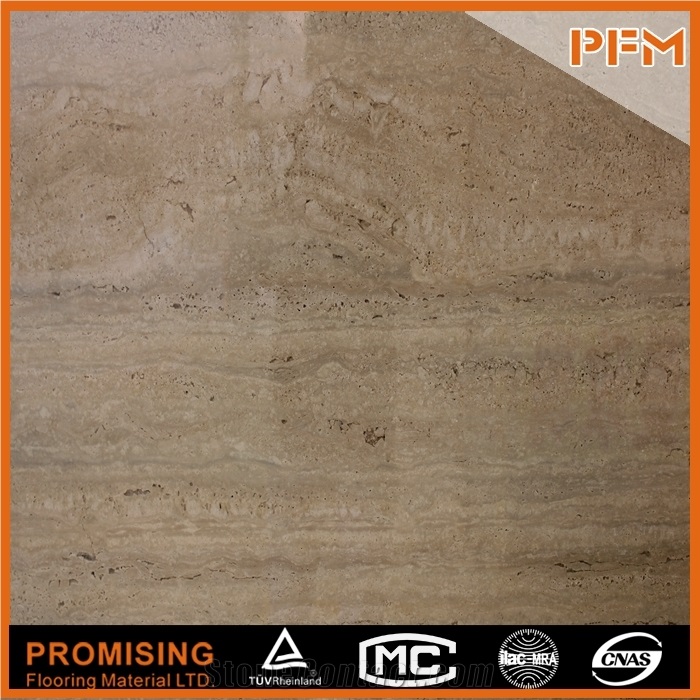 High Quality Italy Silver Grey Travertine Slabs & Tiles/Wall Cladding/Cut-To-Size for Floor Covering/Interior Decoration/Wholesaler