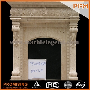 New Design / Western / European Customized Figure / Imperial Beige Marble/ Hand Carving Sculptured