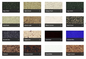 Zodiaq Engineered Stone Colors