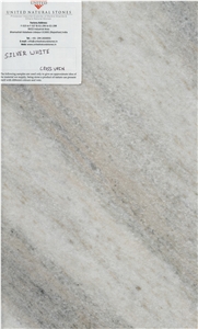 Silver White Marble