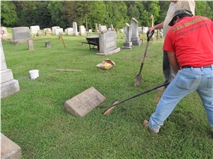 Straighting in the Cemetery, Granite Graveyard Products