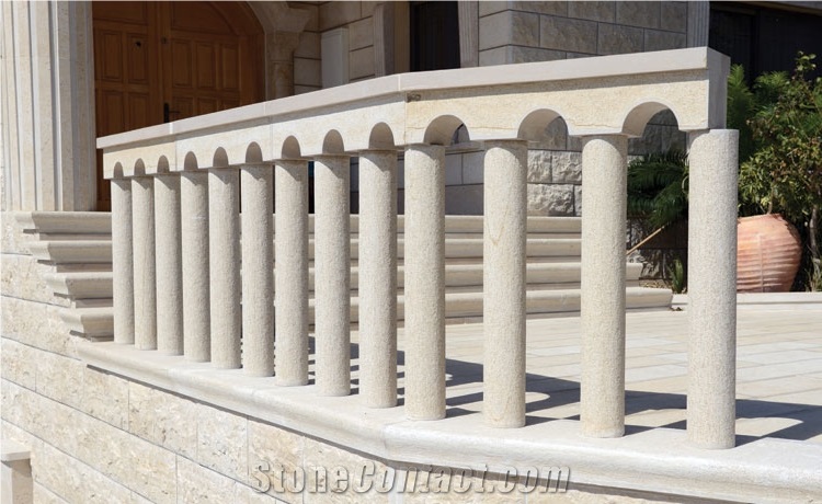 Hebron Bone Limestone Balustrades