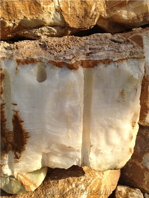 Afghan White Onyx Blocks