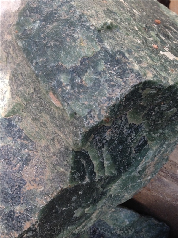 Jade Nephrite Stone Block