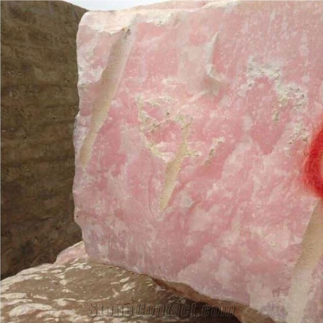 Mono Pink Onyx Block, Pakistan Pink Onyx