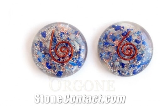 Lapis Lazuli Orgone Energy Disc Orgone Energy-Orgonite Disc Orgonite-Wholesale-Manufacurer-Supplier