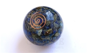 Lapis Lazuli Orgonite Ball Orgonite-Orgone-Orgone Energy Lapis Lazuli Sphere Wholesale-Manufacturer-Agate-Orgonite