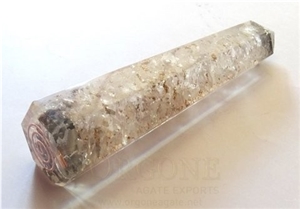 Orgone Crystal Quartz Obelisk Healing Point Orgonite-Orgone Crystal Healing Points Orgone Agate Export