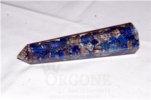 Orgone Lapis Lazuli Obelisk Healing Point Orgone Energy-Orgonite Lapis Lazuli Healing Point Agate Orgonite Wholesale