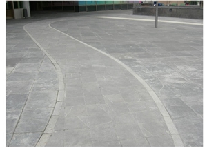 Negro Calatorao Marble Serrated Sawing Sides Cobble Stone, Pavers, Black Marble Cube Stone & Pavers Spain