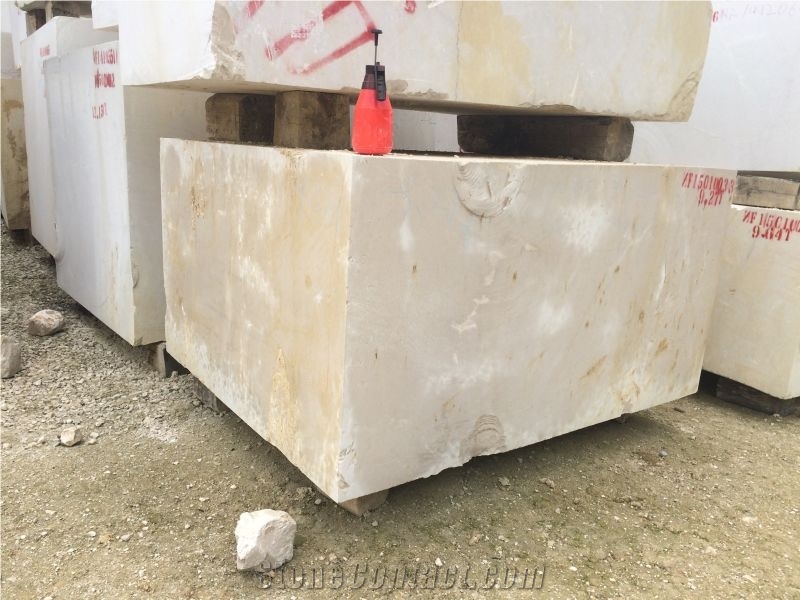 China Beige Marble Block Own Quarry Light Marble with Good Quality