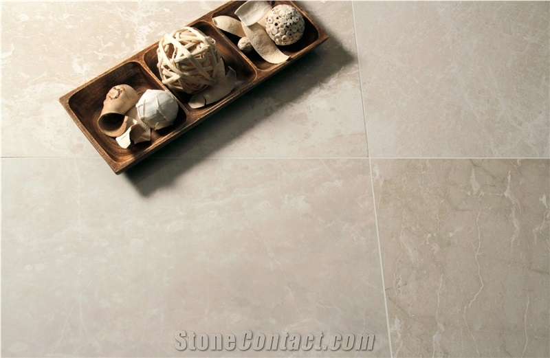 Venatino Beige Polished Marble Floor Tiles
