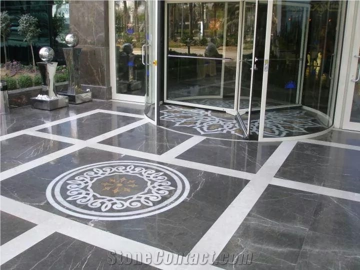 Grey Royal Marble Slabs, Floor Tiles