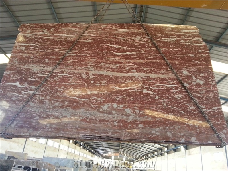Red Ice Marble Slabs