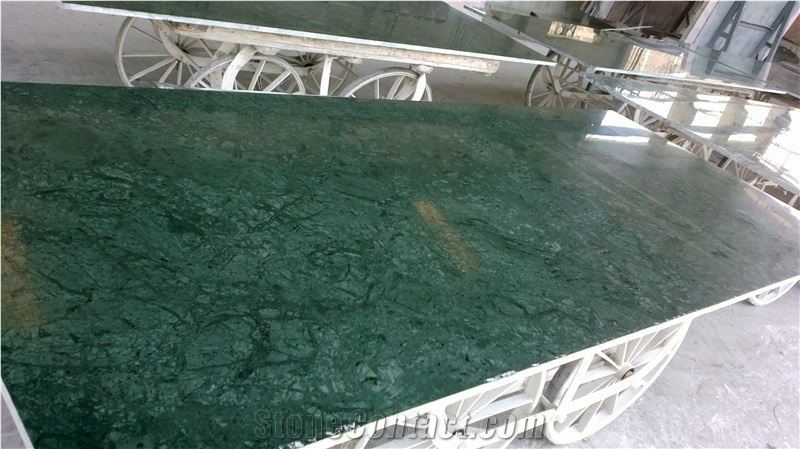 Forest Green Marble Slabs & Tiles