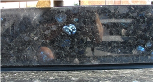 Labradorite Granite Block Of Volga Blue, Volga Blue Extra, Extra Blue Ukraine, Galactic Blue, Blue Volga (Black Sea)