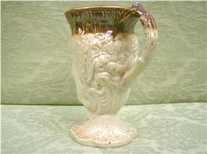 Saltglazed Stoneware Bacchus Mug C.1800 Saltglazed Stoneware Bacchus Mug C.1800