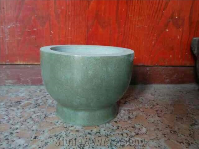 Green Marble Pot Culture,Green Potting,Green Basin,Green Gardens Series,China Green Marble