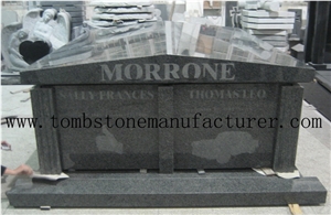 Grey Granite Mausoleum