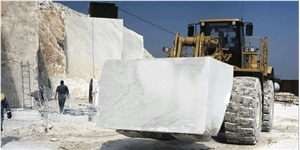 Bianco Gioia Marble Blocks