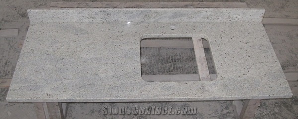 Kashmir White Granite Kitchen and Bathroom Countertops, Kashmir White Granite Slabs for White Granite Countertops