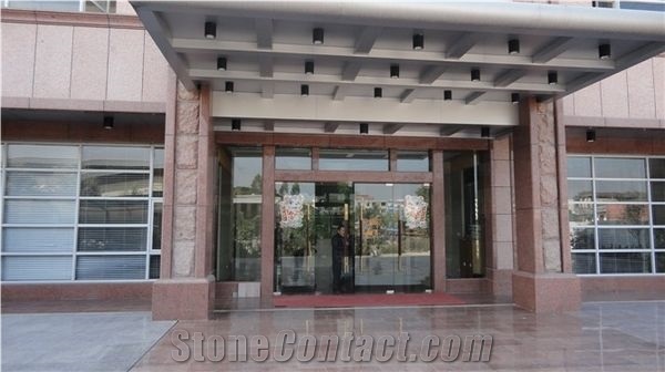 China Red Maple Granite Split Face for Wall Pane/China Granite/Red Granite/Pink Granite/Red Tiles/Red Slabsl