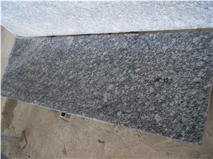 China Spray White Granite Slabs Polished,Sea Wave Granite Tiles, China Grey Granite Garden Exterior Paving