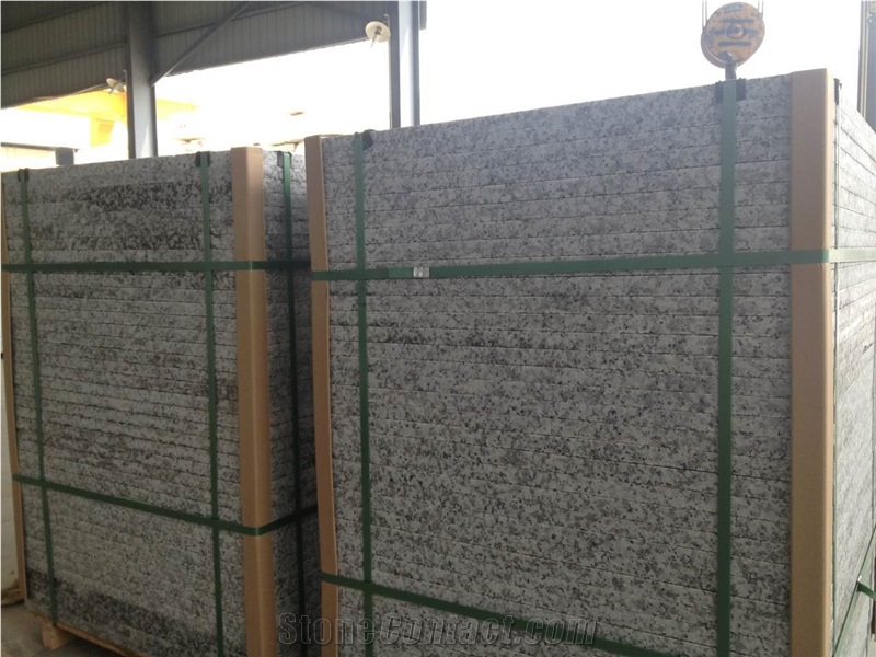 G439 White Granite Polished Tiles Slabs/Da Bai Hua Granite/Guangdong Granite/Grey Granite French Pattern