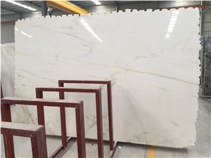 Greece Polaris White Star Marble Tiles High Polished,Machine Cutting Slabs for Bathroom Floor Paving
