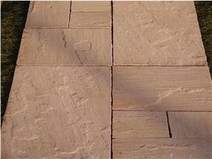 Dholpur Beige Sandstone Tiles & Slabs, Indian Beige Sandstone