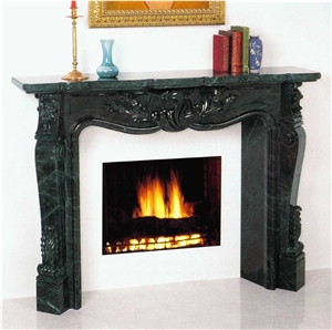 Cheap Marble Fireplace Mantel Hunan White