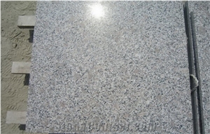 China Popular Cheapest Light Grey Granite with Grey Spots G383 Pearl Flower Polished Tiles Floor and Wall Covering, Big Random Slabs, Natural Building Stone Indoor Decoration, House Interior Project