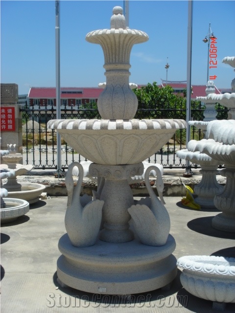 Customized Landscape Stone Water Fountain Garden Water Fountain, Natural Stone Fountain