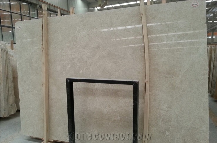 Turkey Popular Beige White Rose Marble Polished Slabs with a Grade Hight Quality, Wall Floor Covering Tiles, Skirting, Natural Building Stone Pattern, Interior Decoration Use, Competitive Prices