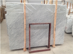 Bianco Carrara Marble Slabs/Tile,Wall Cladding/Cut-To-Size for Floor Covering,Interior Decoration
