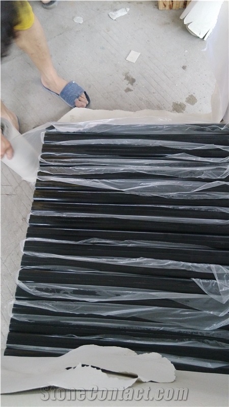Black Shanxi Slab & Tiles & Floor Covering,China Black Granite