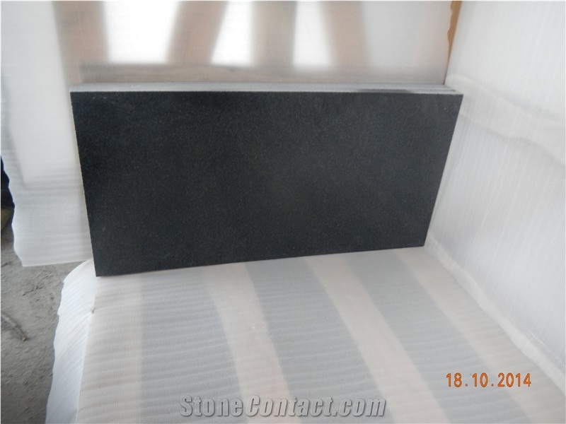 Cheap Polished Padang Black Granite Tiles & Slabs, G654 Quarry Owner, China Dark Grey Granite