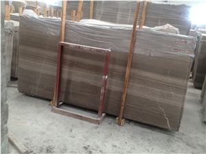 China Coffee Wood Grain Marble Slabs/Tile,Wall Cladding/Cut-To-Size for Floor Covering,Interior Decoration
